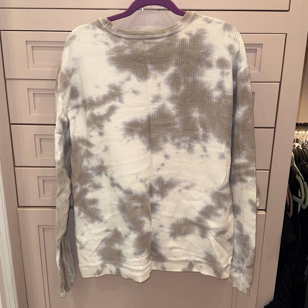 Watercolor Ribbed Sweatshirt - Picture 4 of 4